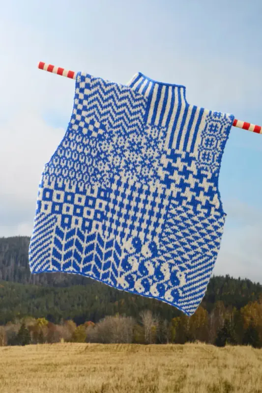 Nordic Mix Vest | Strikkepakke