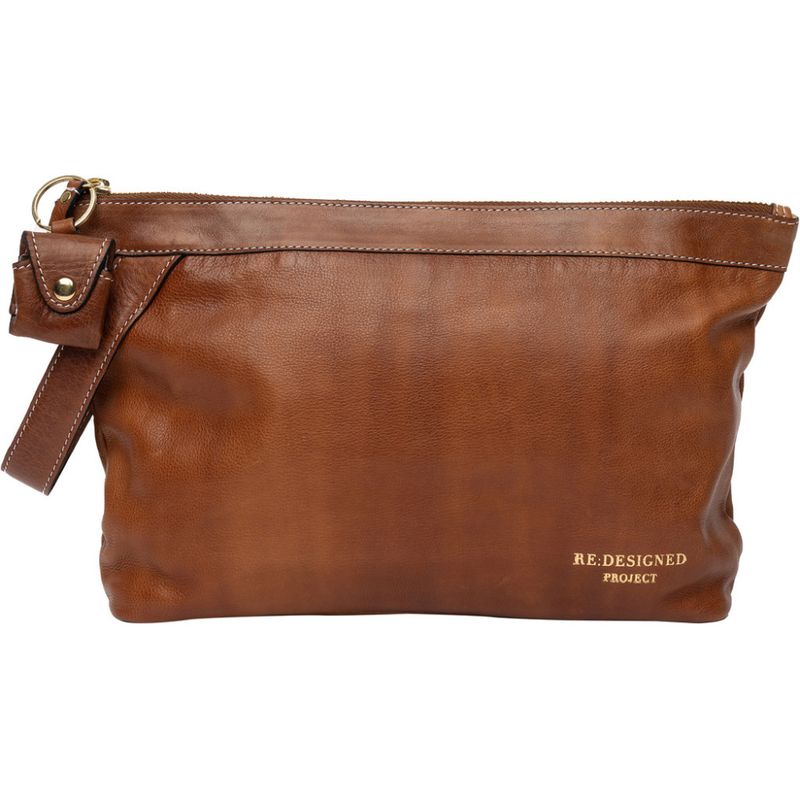 Project 13 - Walnut/Gold, eksklusiv prosjektveske i skinn