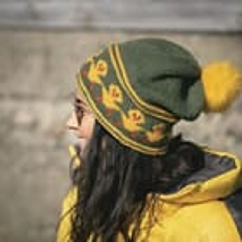 Kyllingdans-lue i Viking sportsragg | Strikkepakke