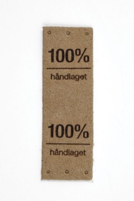 Hovedbilde 100% håndlaget- imitert skinn