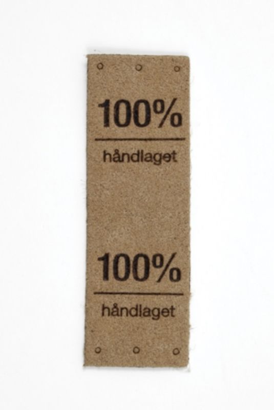 100% håndlaget- imitert skinn