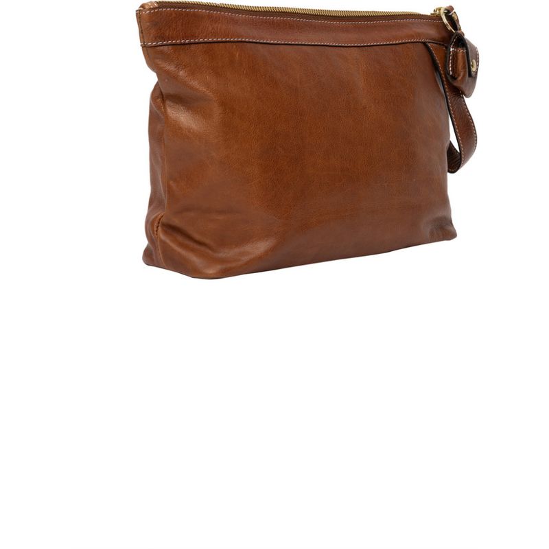 Project 13 - Walnut/Gold, eksklusiv prosjektveske i skinn