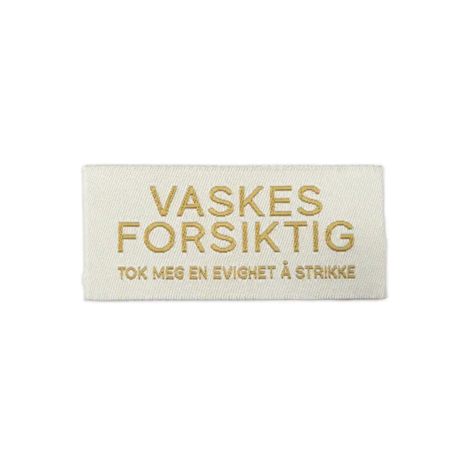 Hovedbilde Symerke -Vaskes forsiktig tok meg en evighet å strikke