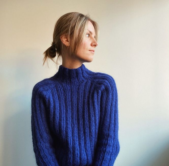 Hovedbilde Ernie sweater | Witre Design -Strikkepakke
