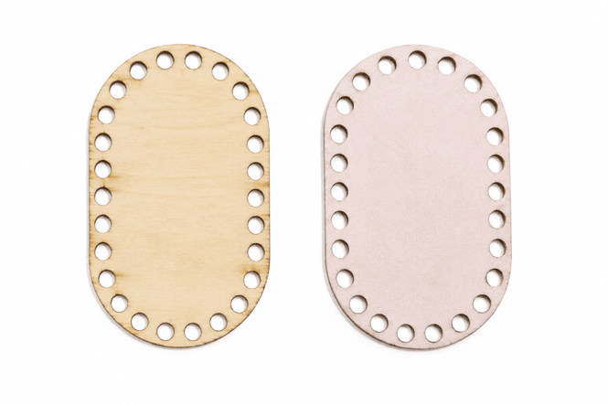 Hovedbilde Oval liten bunn i finer 10 x 6 cm – til kurver og oppbevaring