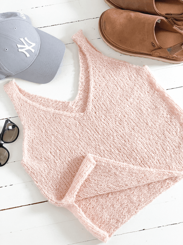 Tidløs singlet i Deilig av Tove Lindtein | Strikkepakke