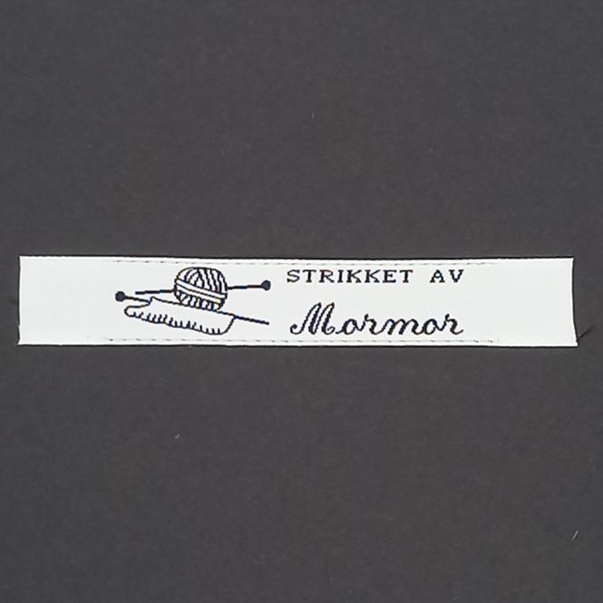 Hovedbilde Symerke -Strikket av mormor