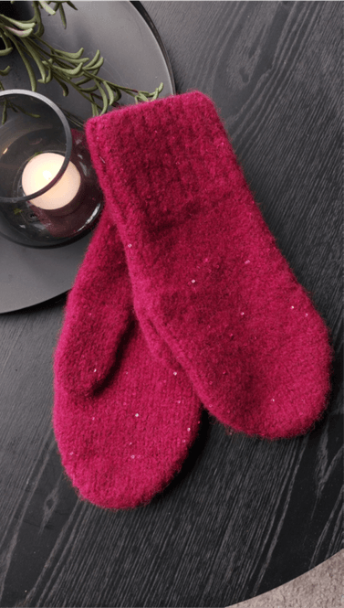 Hovedbilde Isrosevotter - Strikkepakke