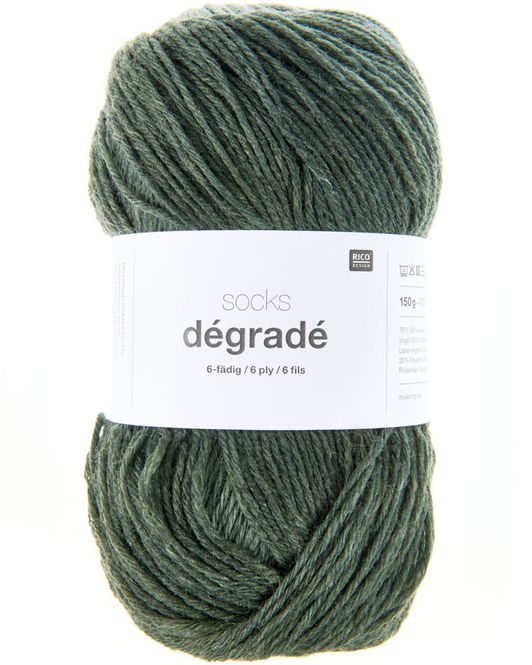 Hovedbilde Rico Socks Dégradé 6-ply