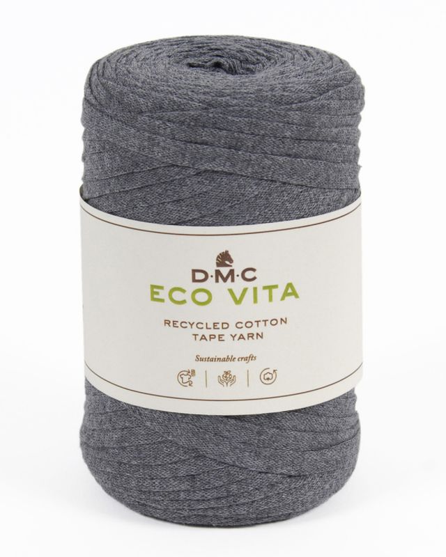 Eco Vita Tape Yarn -resirkulert bomull 250 gram